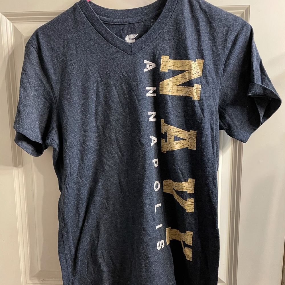 Navy V Neck